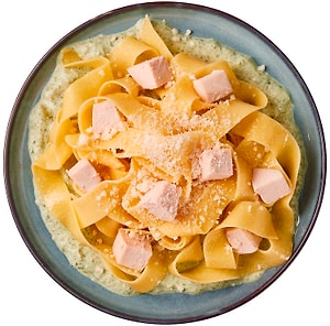 Изображение товара Паста с куриным филе и соусом песто Перекресток Select 250г