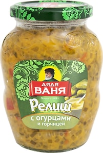 Изображение товара Релиш Дядя Ваня с горчицей 350г