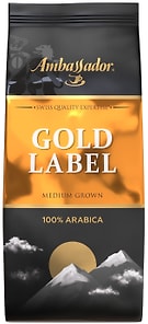 Изображение товара Кофе молотый Ambassador Gold Label 200г