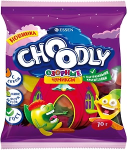 Изображение товара Мармелад Choodly Озорные чумиксы 70г