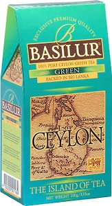 Изображение товара Чай зеленый Basilur Остров зеленый 100г