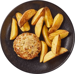 Изображение товара Котлетка куриная Перекресток Select с кабачками с картофелем по-деревенски 190г