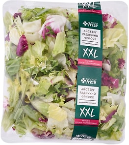 Изображение товара Смесь салатная мытая XXL Фреш микс 350г
