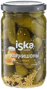 Изображение товара Корнишоны Iska с медом 370мл