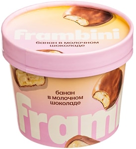 Изображение товара Банан Frambini в молочном шоколаде 130г