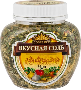 Изображение товара Соль Вкусная Соль 7 Блюд с пряностями и овощами 400г
