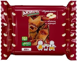 Изображение товара Купелька Акульчев с яблоком и корицей 650г