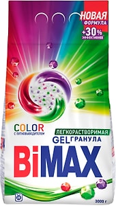 Изображение товара Стиральный порошок BiMax Color Automat 3кг