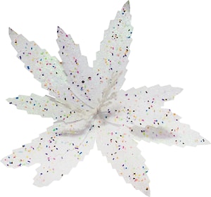 Изображение товара Украшение елочное Magic Time Цветок на клипсе 32*32*19см