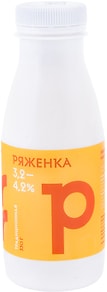 Изображение товара Ряженка Братья Чебурашкины 3.2-4.2% 330мл