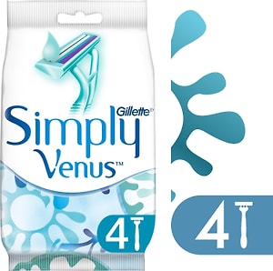 Изображение товара Бритва Gillette Satin Care одноразовая 4шт