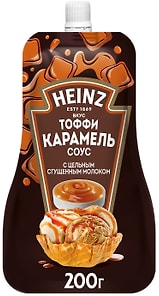 Изображение товара Соус Heinz Тоффи Карамель с цельным сгущенным молоком 200г