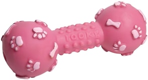 Изображение товара Игрушка для собак Triol Гантель с лапками и косточками 14см в ассортименте