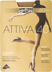 Изображение товара Колготки Omsa Attiva 40 Caramello Карамельный Размер 4