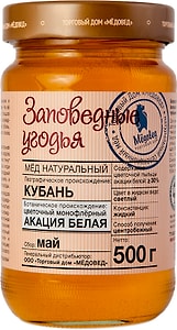 Изображение товара Мед Заповедные Угодья Кубань 500г