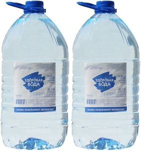 Изображение товара Вода Здоровая Вода питьевая негазированная 5л