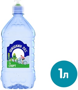 Изображение товара Вода Шишкин Лес Спорт негазированная 1л