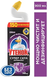 Изображение товара Средство чистящее Туалетный Утенок Антиналет для унитаза 900мл