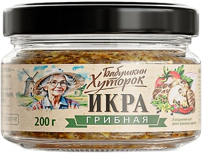 Изображение товара Икра грибная Бабушкин Хуторок 200г