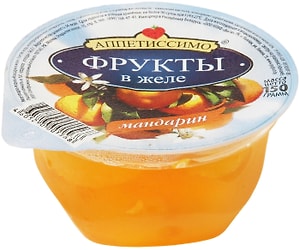 Изображение товара Желе Аппетиссимо Мандарин 150г