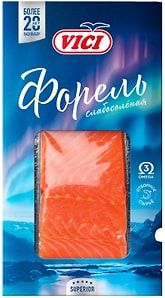 Изображение товара Форель радужная Vici филе-кусок слабосоленая 200г