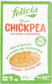 Изображение товара Макароны Felicia Risoni Chickpea Ризони 250г