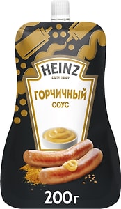 Изображение товара Соус Heinz Горчичный на основе растительных масел 200г