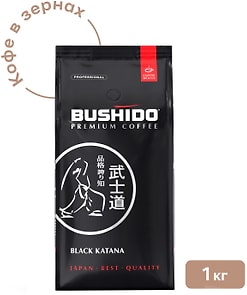 Изображение товара Кофе в зернах Bushido Black Katana 1кг