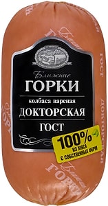 Изображение товара Колбаса Ближние Горки докторская варёная категории А 400г