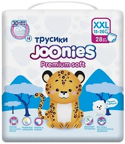 Изображение товара Подгузники-трусики Joonies 15-20кг XXL 28шт