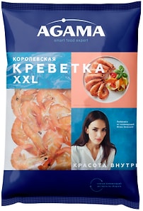 Изображение товара Креветка Agama Королевская креветка XXL неразделанная 700г