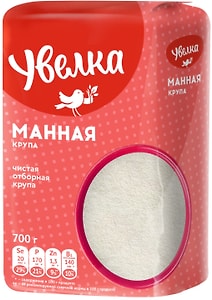Изображение товара Крупа Увелка Манная 700г