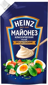Изображение товара Майонез Heinz Классический 67% 300г