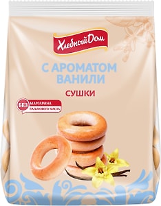 Изображение товара Сушки Хлебный Дом с ароматом ванили 250г