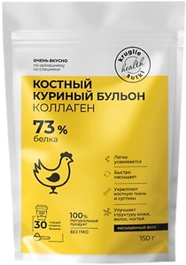 Изображение товара Бульон Круглые сутки Костный куриный Коллаген 150г