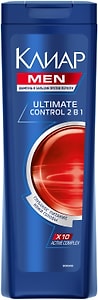 Изображение товара Шампунь для волос Клиар Men Ultimate control Против перхоти 400мл