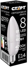 Изображение товара Лампа Старт LEDCandle E14 светодиодная 8W 40 X