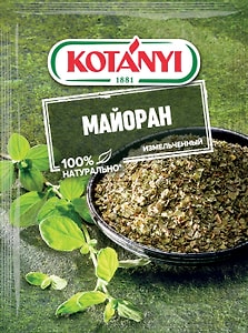 Изображение товара Майоран Kotanyi измельченный 6г