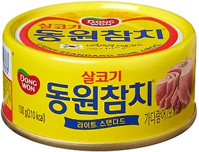 Изображение товара Тунец DongWon филе-кусочки в масле 100г