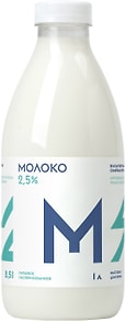 Изображение товара Молоко Братья Чебурашкины 2.5% 1л