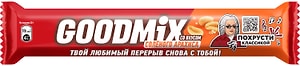Изображение товара Батончик шоколадный Goodmix Соленый арахис с хрустящей вафлей 40г
