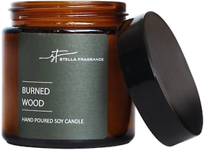 Изображение товара Свеча Stella Fragrance ароматическая Burned Wood 90г