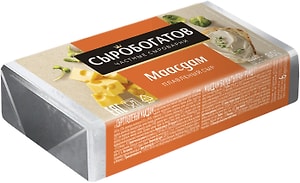 Изображение товара Сыр плавленый Сыробогатов Маасдам 50% 80г