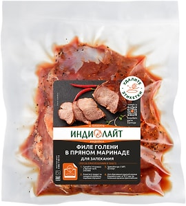 Изображение товара Филе голени Индилайт индейки в пряном маринаде 900г