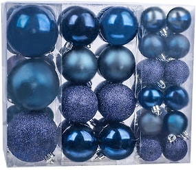 Изображение товара Набор новогодних украшений Magic Time 46шт в ассортименте