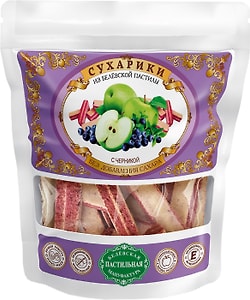 Изображение товара Сухарики Белевская пастила Без сахара с черникой 40г
