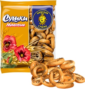 Изображение товара Сушки Невская Сушка маковые 275г