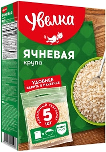 Изображение товара Крупа Увелка Ячневая 5пак*80г