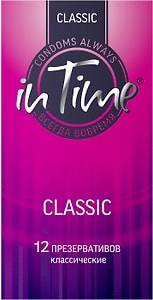 Изображение товара Презервативы In Time №12 классические 12шт