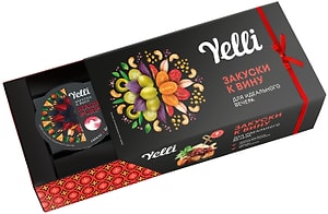 Изображение товара Набор закусок Yelli к вину в подарочной упаковке 200г